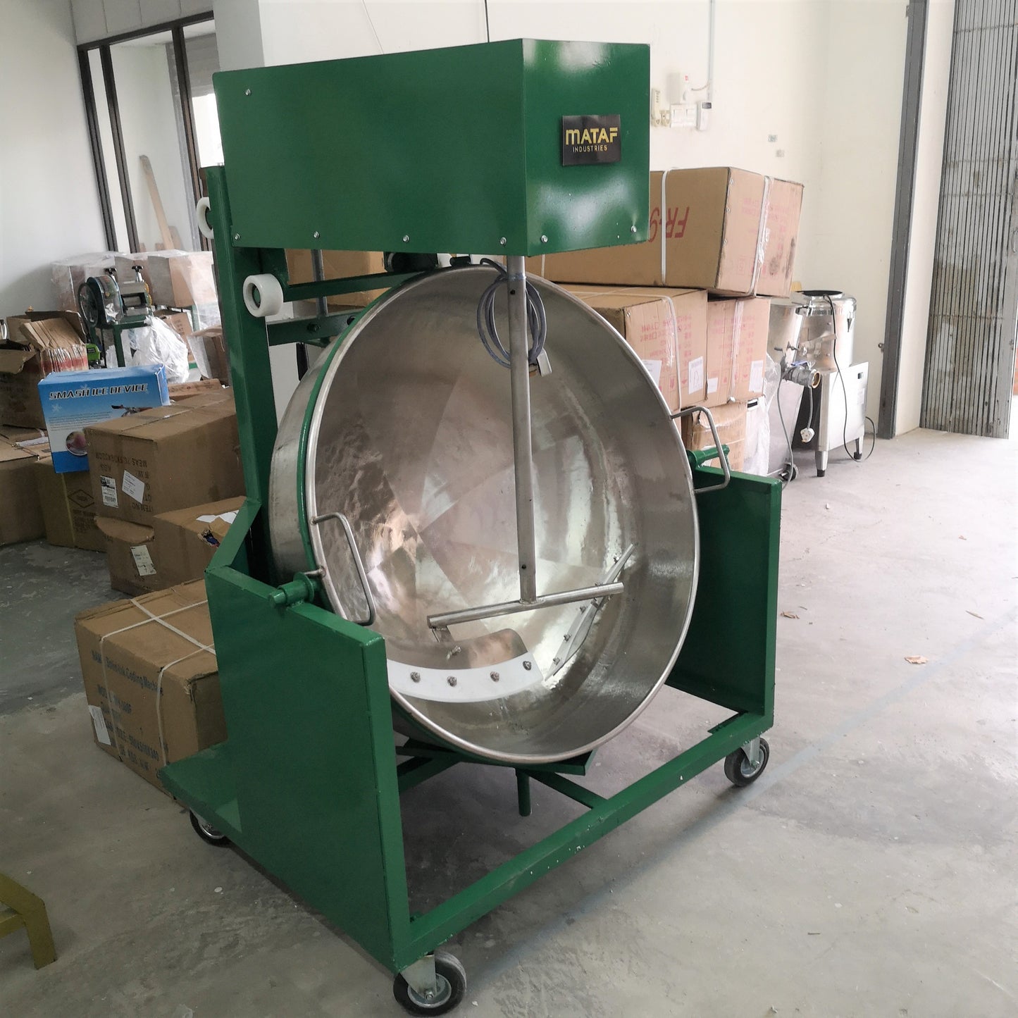 MATAF MTF-DL36SS STAINLESS STEEL WOK MULTIPURPOSE COOKER 150 LITRE