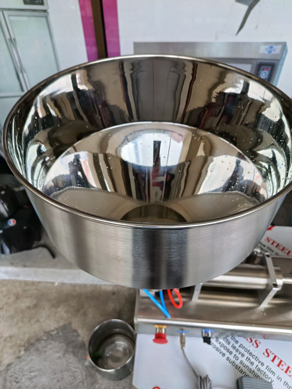 MATAF MTF-G1WTD500 SINGLE HEAD CYLINDER FILLING MACHINE 50-500ML C/W COMPRESSOR