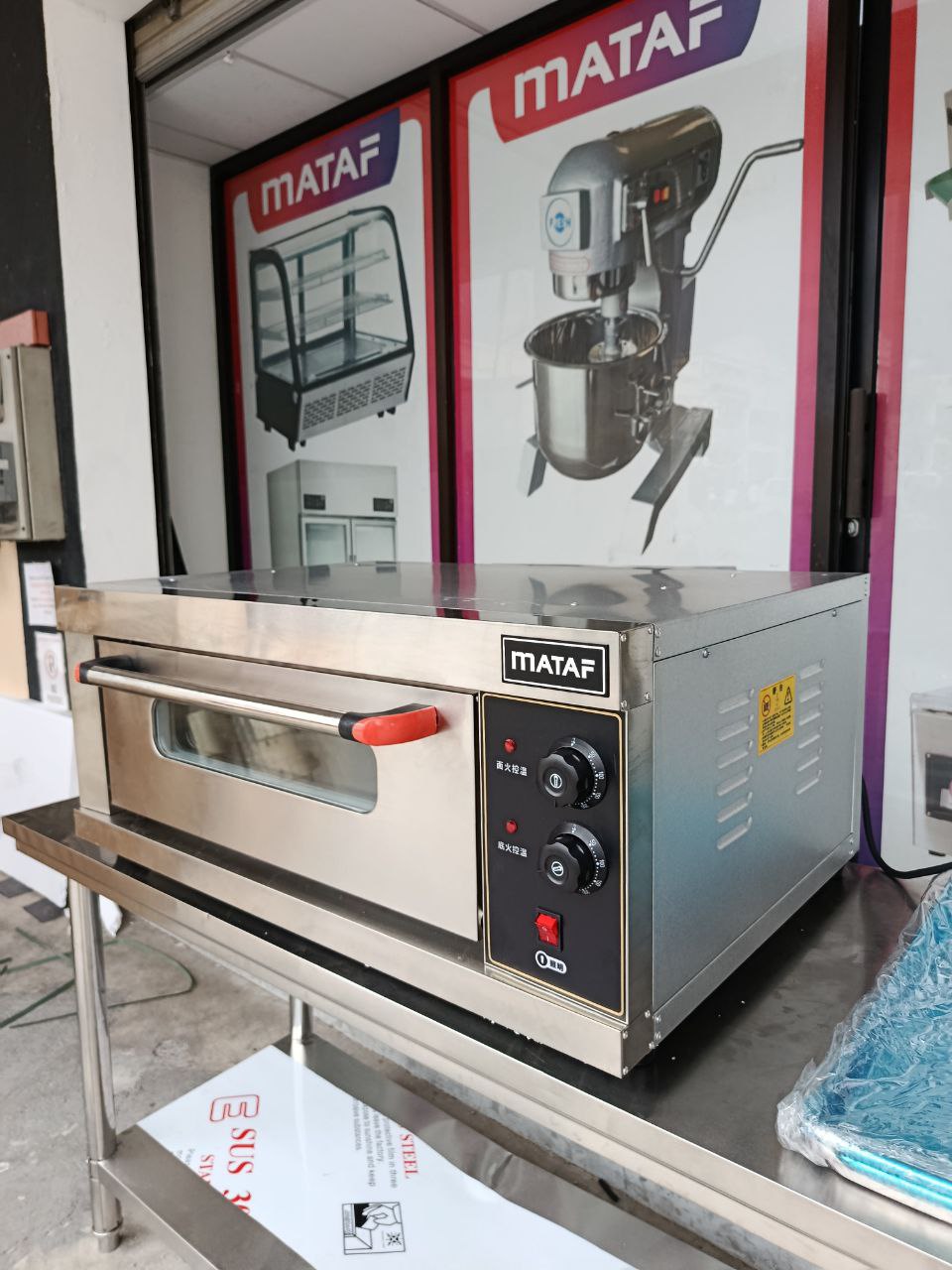 MATAF MTF-BED11 COMMERCIAL ELECTRIC OVEN 1 DECK 1 TRAY