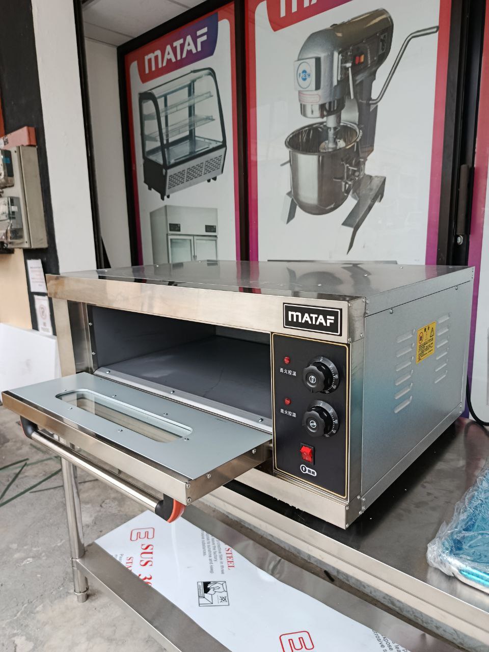 MATAF MTF-BED11 COMMERCIAL ELECTRIC OVEN 1 DECK 1 TRAY