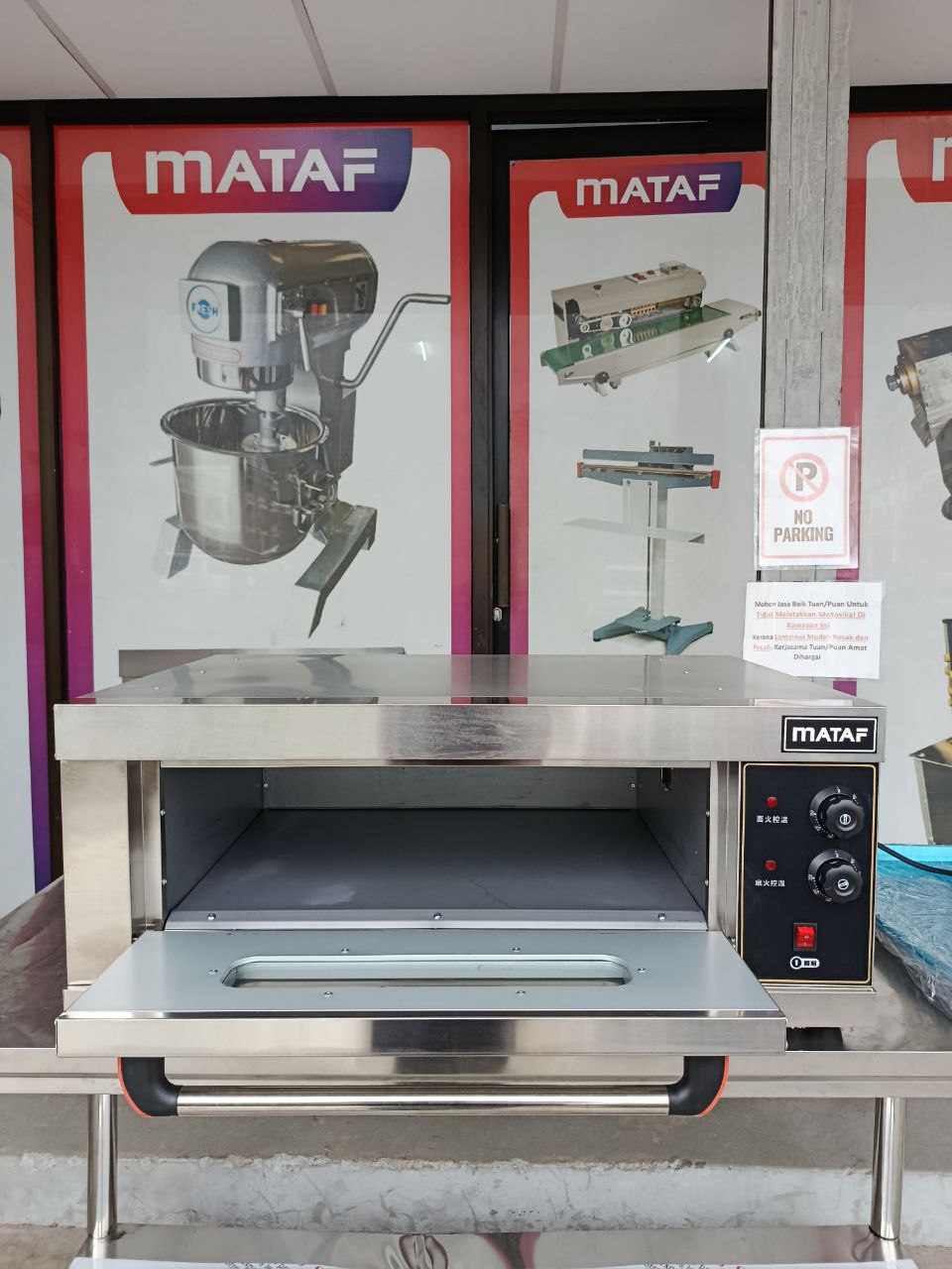 MATAF MTF-BED11 COMMERCIAL ELECTRIC OVEN 1 DECK 1 TRAY
