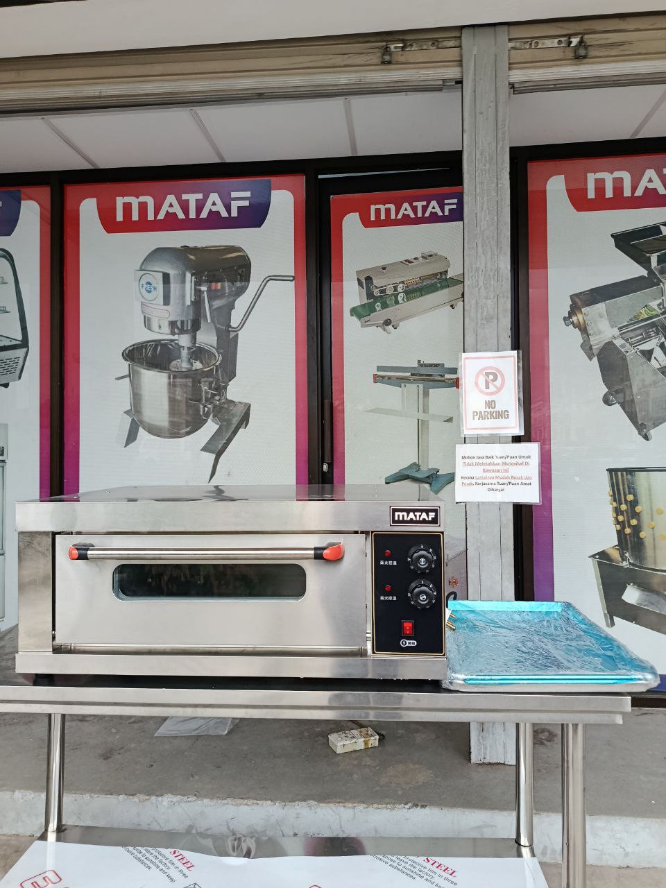 MATAF MTF-BED11 COMMERCIAL ELECTRIC OVEN 1 DECK 1 TRAY