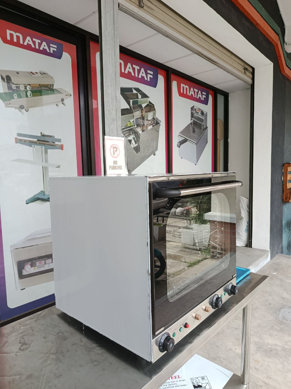 MATAF MTF-JEB4A ELECTRIC CONVECTION OVEN WITH STEAM FUNCTION
