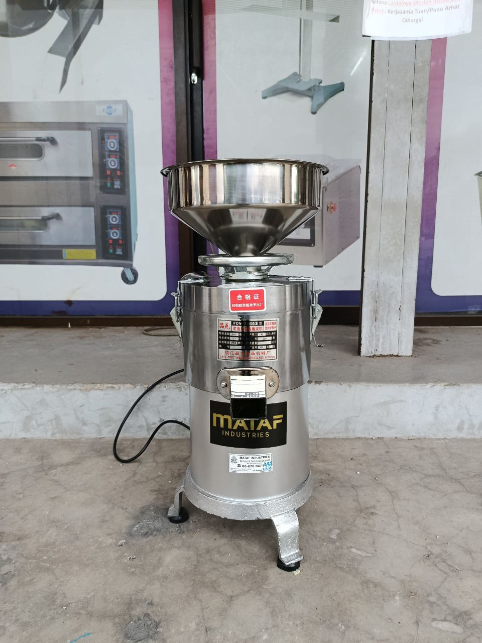 MATAF MTF-FDM100 SOYBEAN GRINDER / MESIN SOYA