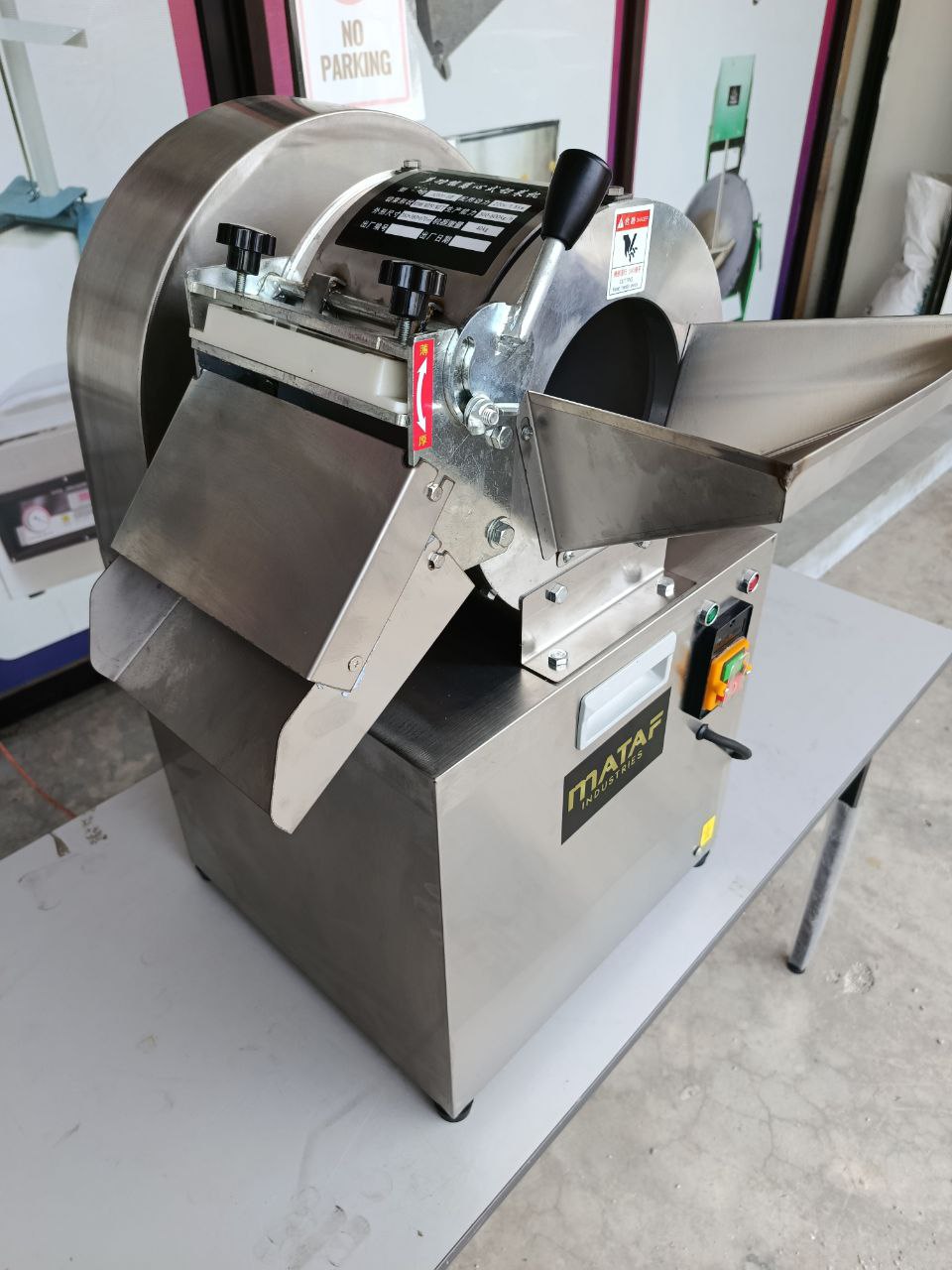 MATAF MTF-LQ01B VEGETABLE SHREDDING MACHINE (TABLE TOP)