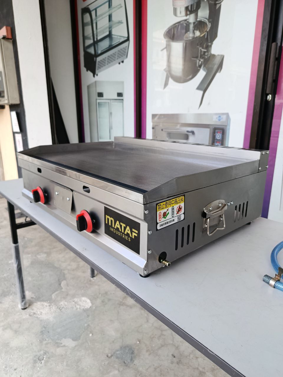 MATAF MTF-6698 GAS GRIDDLE