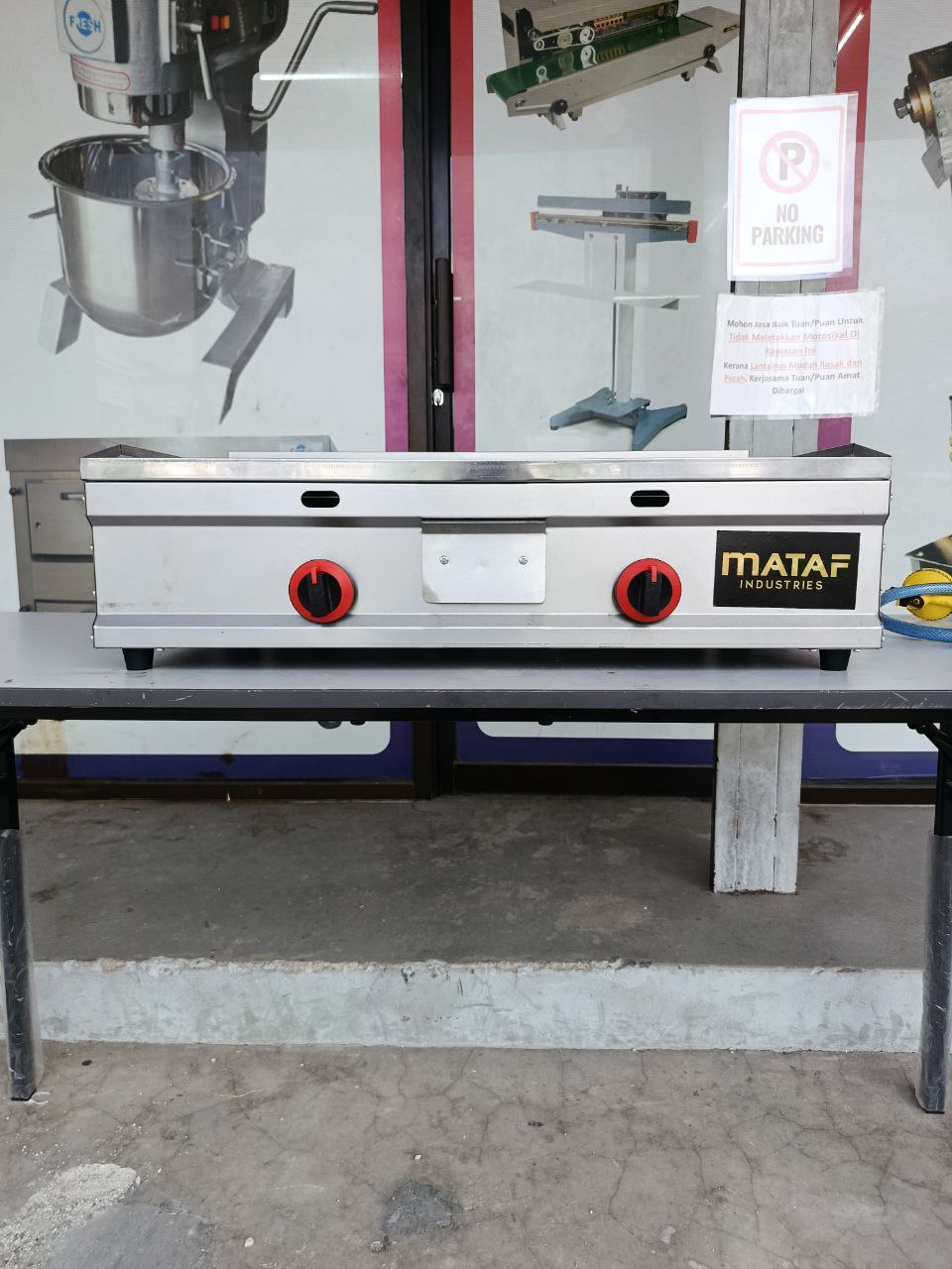 MATAF MTF-6698 GAS GRIDDLE