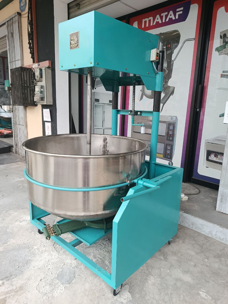 MATAF MTF-MC13 MULTIPURPOSE COOKER 160 LITRE C/W 36" S/S WOK & TEFLON STIRRER