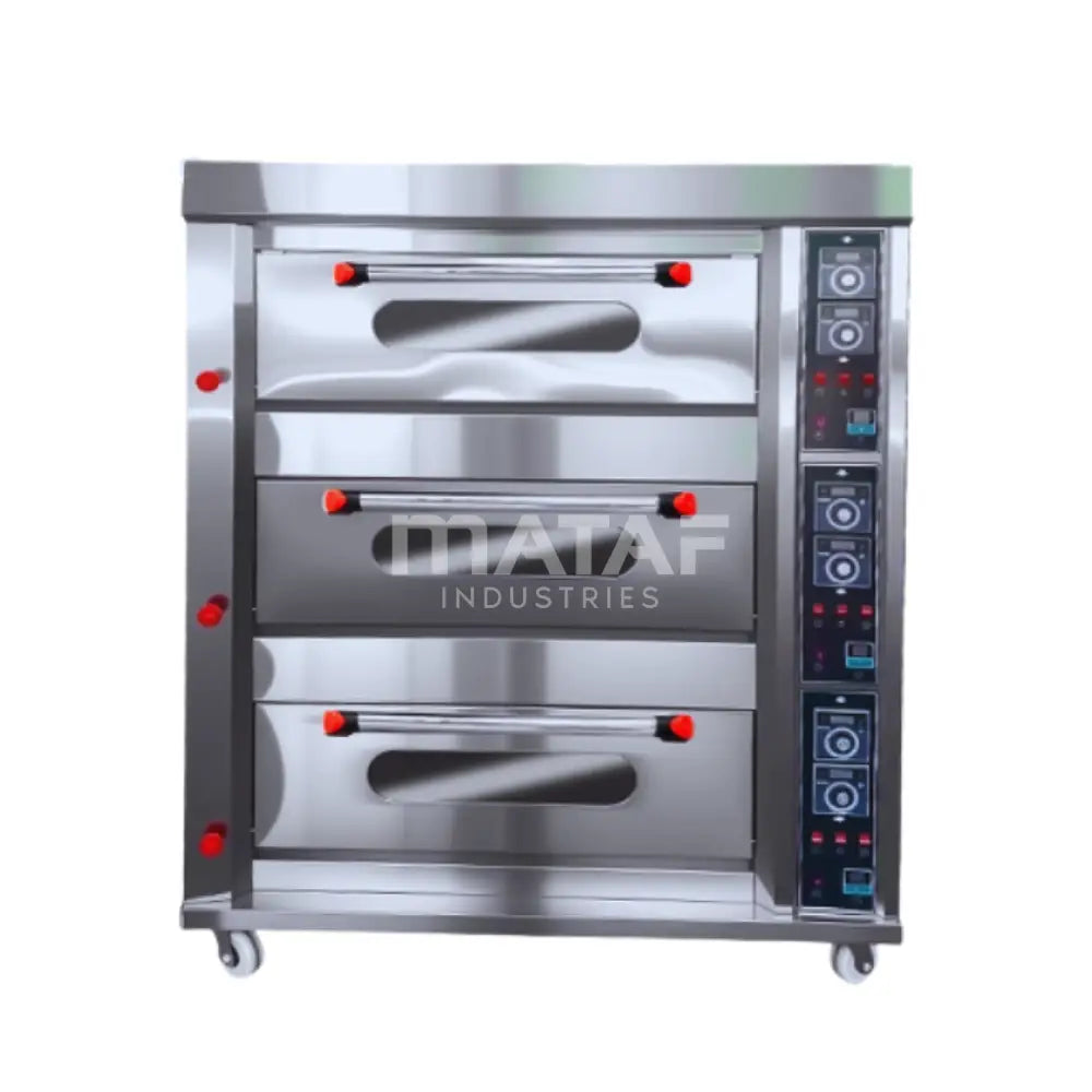 MATAF MTF-GV39 GAS OVEN 3 DECK 9 TRAY