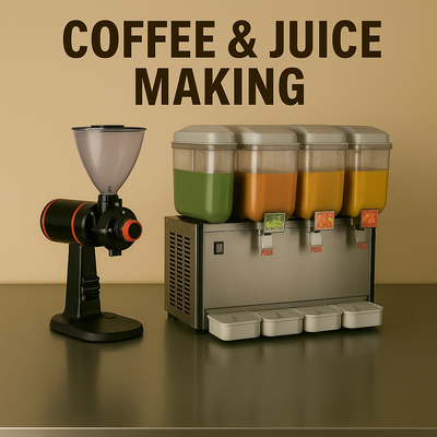 COFFEE & JUICE MAKING MACHINE