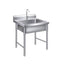 MATAF STAINLESS STEEL SINK TABLE