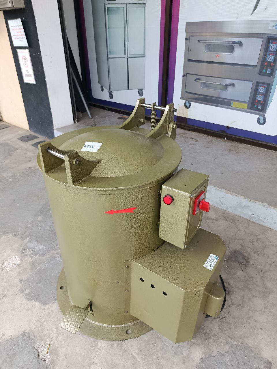 MATAF MTF-OSP35 35L INDUSTRIAL CENTRIFUGAL SPIN DRYER MACHINE