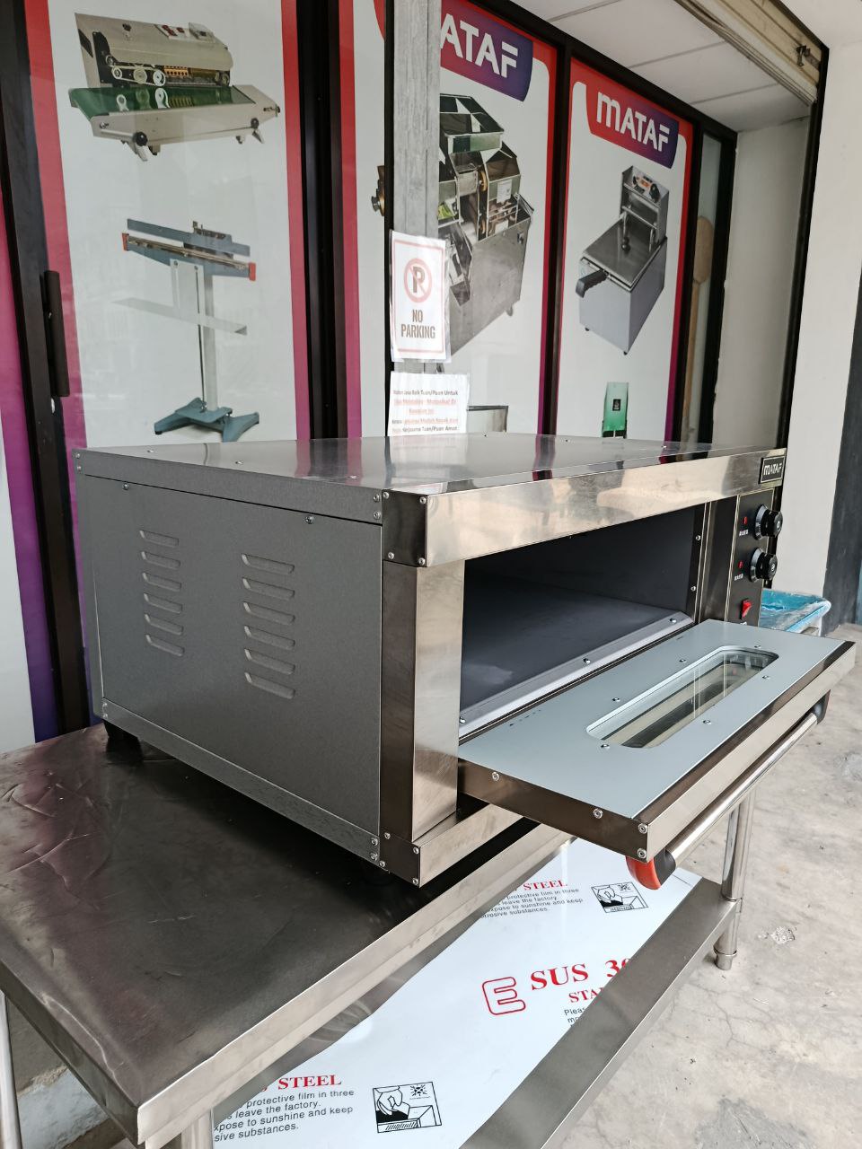 MATAF MTF-BED11 COMMERCIAL ELECTRIC OVEN 1 DECK 1 TRAY