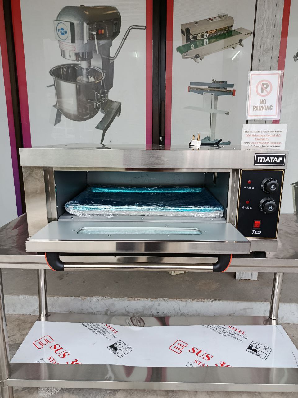 MATAF MTF-BED11 COMMERCIAL ELECTRIC OVEN 1 DECK 1 TRAY