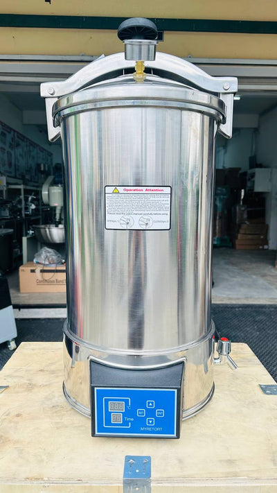 MATAF MTF-RETORT24L PORTABLE AUTOCLAVE DIGITAL 24LITRE