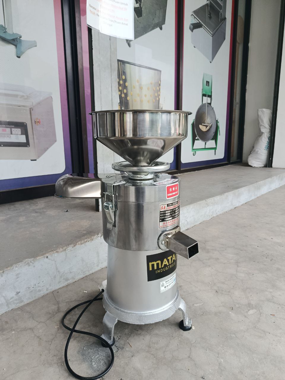 MATAF MTF-FDM100 SOYBEAN GRINDER / MESIN SOYA
