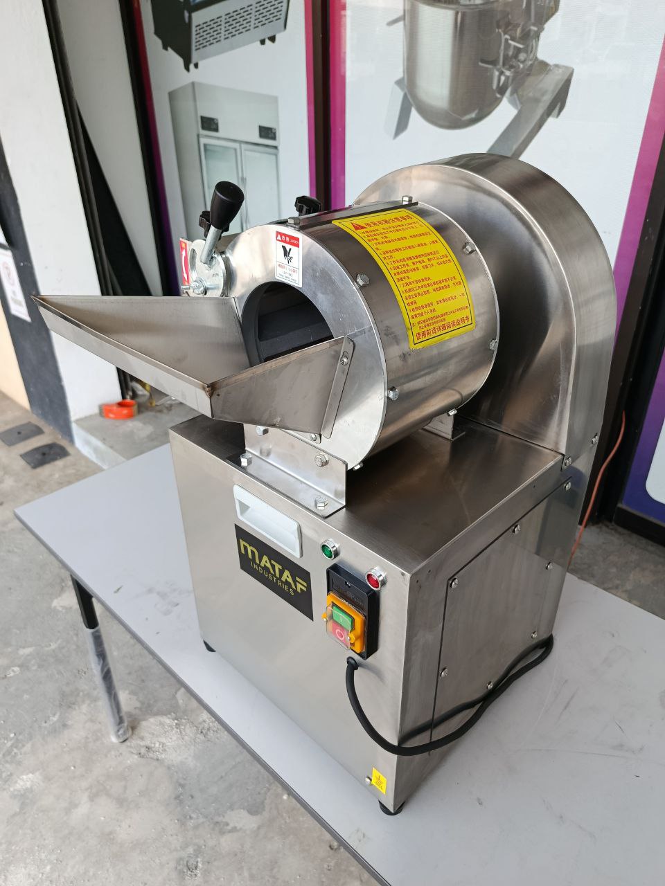 MATAF MTF-LQ01B VEGETABLE SHREDDING MACHINE (TABLE TOP)
