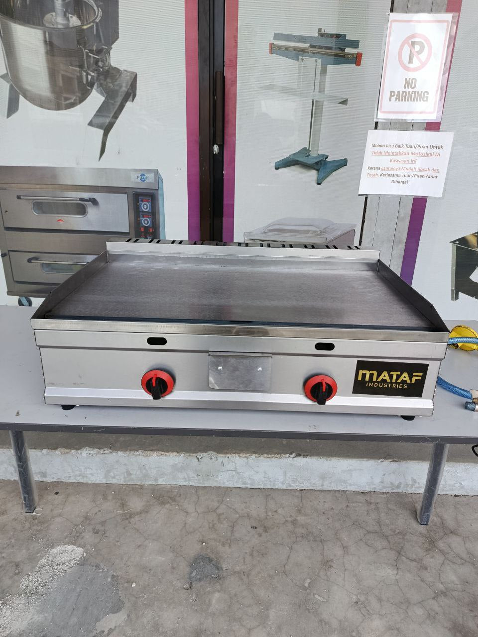 MATAF MTF-6698 GAS GRIDDLE