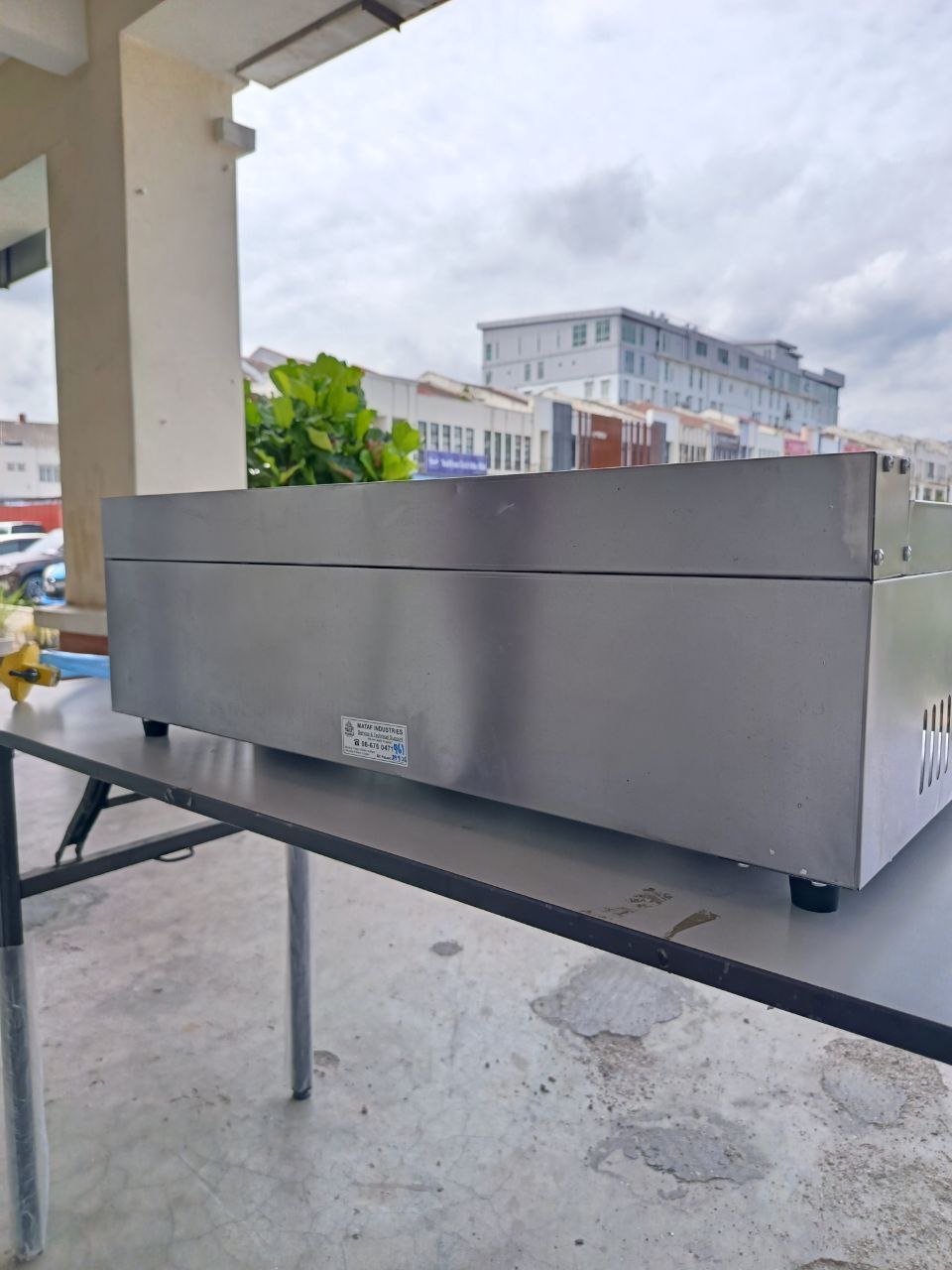 MATAF MTF-6698 GAS GRIDDLE