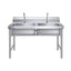 MATAF STAINLESS STEEL SINK TABLE