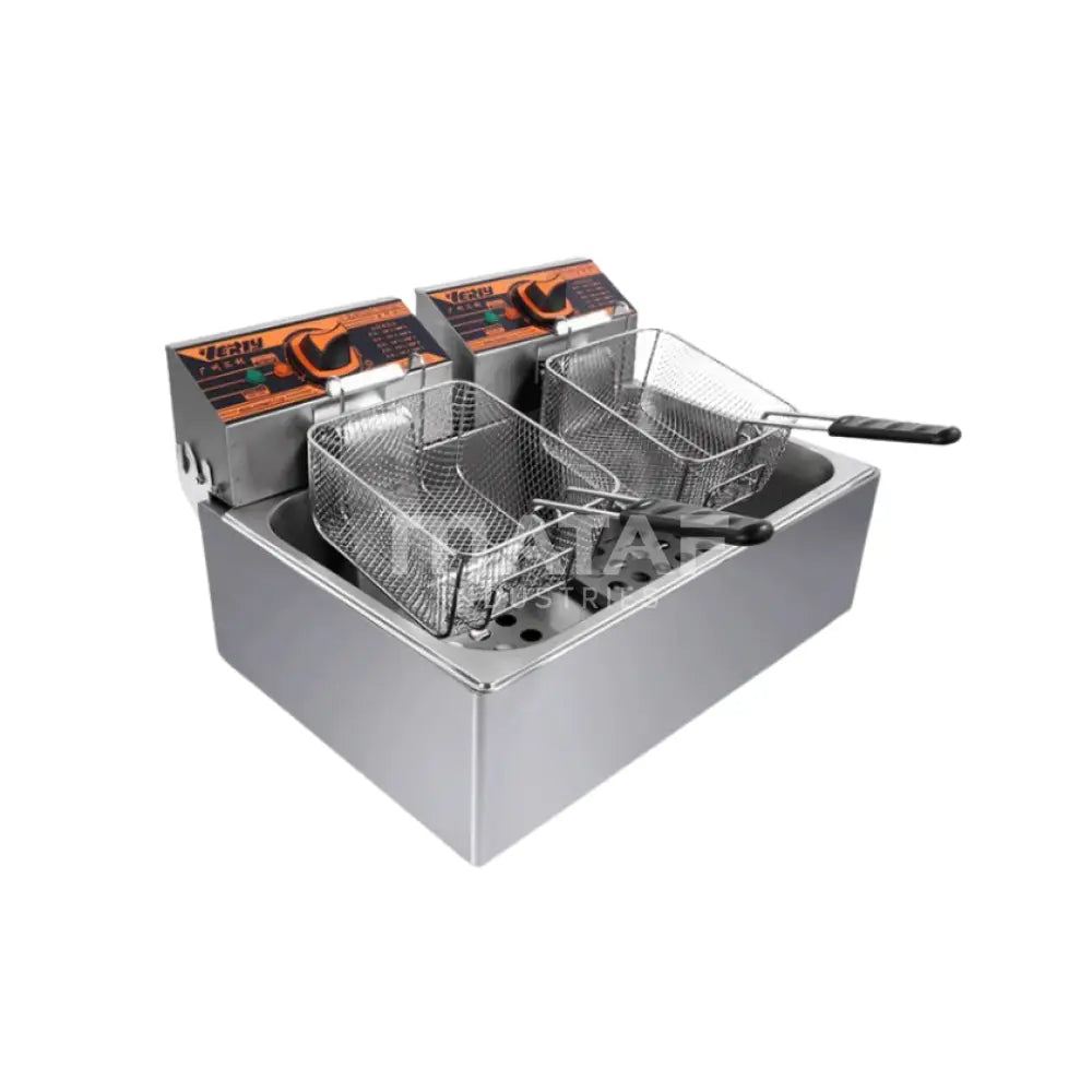 MATAF HY-82 DOUBLE TANK DEEP FRYER 5.5L + 5.5L