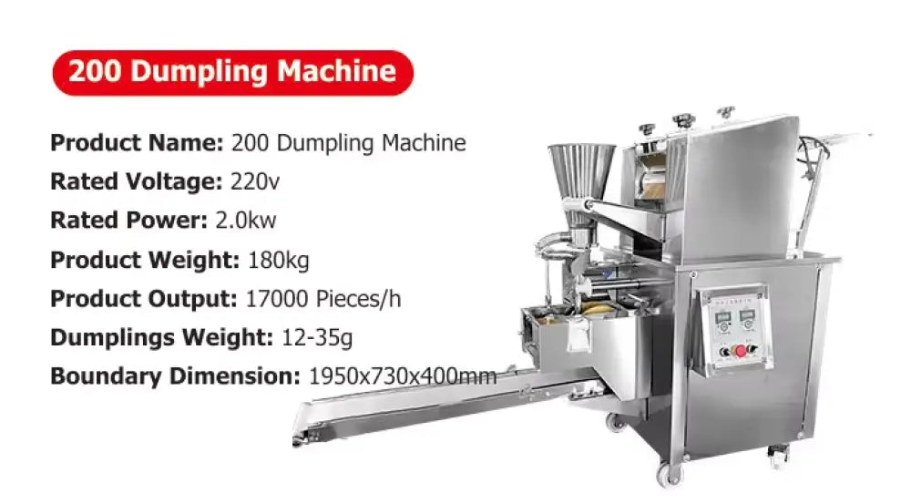 MATAF MTF-DM80 AUTOMATIC DUMPLING MAKING MACHINE