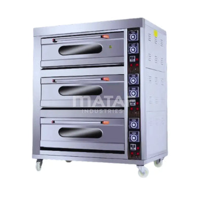 MATAF MTF-EV36 ELECTRIC OVEN 3 DECK 6 TRAY