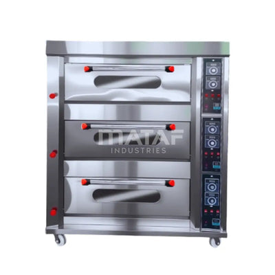 MATAF MTF-GV39 GAS OVEN 3 DECK 9 TRAY