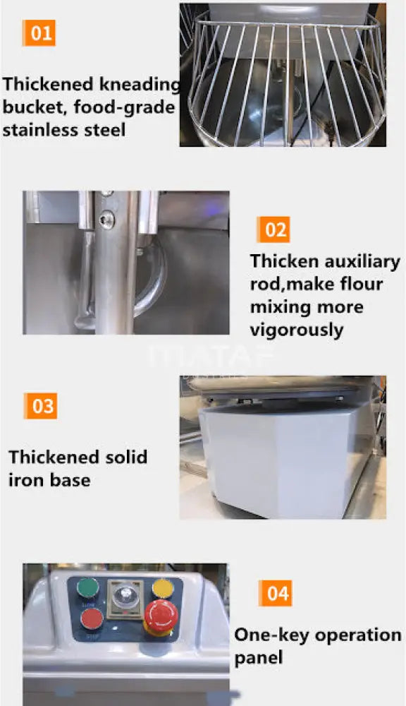 MATAF MTF-HS20/HS30 SPIRAL MIXER MACHINE