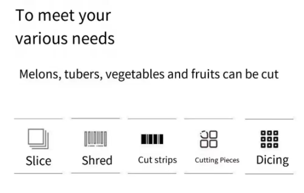 MATAF MTF-LQ01A VEGETABLE SHREDDING MACHINE (STANDING TYPE)