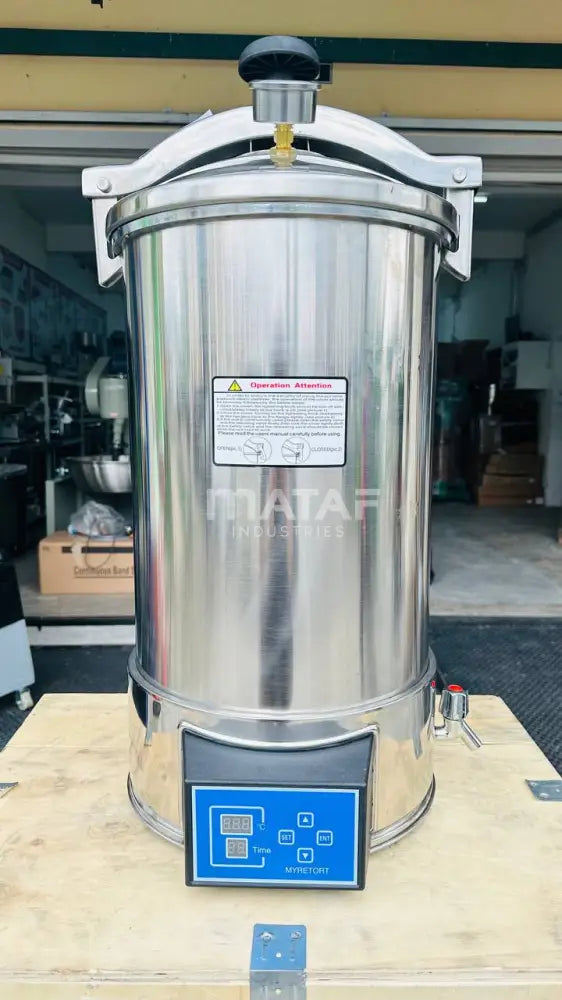 MATAF MTF-RETORT24L PORTABLE AUTOCLAVE DIGITAL 24LITRE
