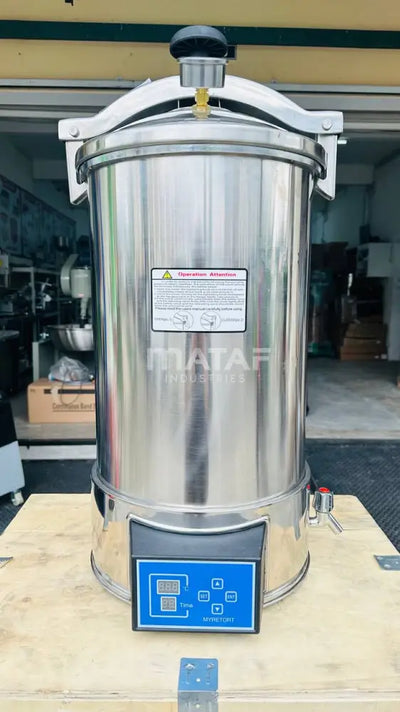 MATAF MTF-RETORT24L PORTABLE AUTOCLAVE DIGITAL 24LITRE